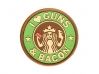 JTG JTG PVC Naszywka Guns & Bacon (Pistolety & Bekon)