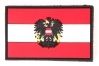 STEINADLER STEINADLER Flaga austriacka na rzep PVC 