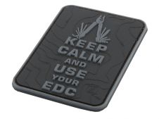 JTG PVC Naszywka Keep Calm EDC (Spokojnie i użyj EDC)