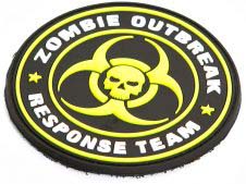 JTG PVC Naszywka Zombie Outbreak