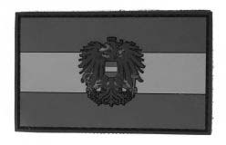 STEINADLER Flaga austriacka na rzep PVC 