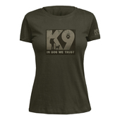 Zen-Warrior In Dog we trust Shirt Ladys